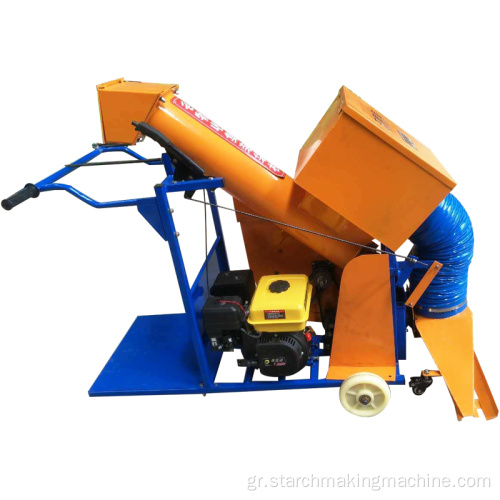 μηχανή συλλογής και συσκευασίας κόκκων ρυζιού paddy